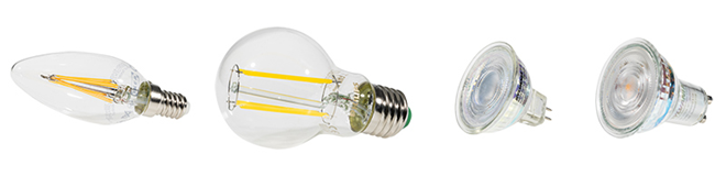 Diversi attacchi lampadine